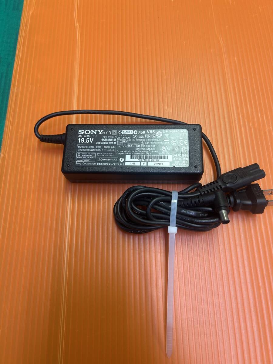 SONY 純正 ACアダプタ VGP-AC19V37 19.5V 3.9A 外径6 内径4.4 (6拍卖