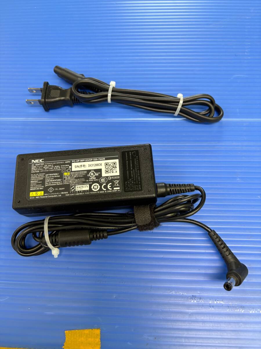 NEC 純正 ACアダプタ ADP-65JH E(ADP91) PC-VP-WP123 外径5.5 内径2.6 (3拍卖