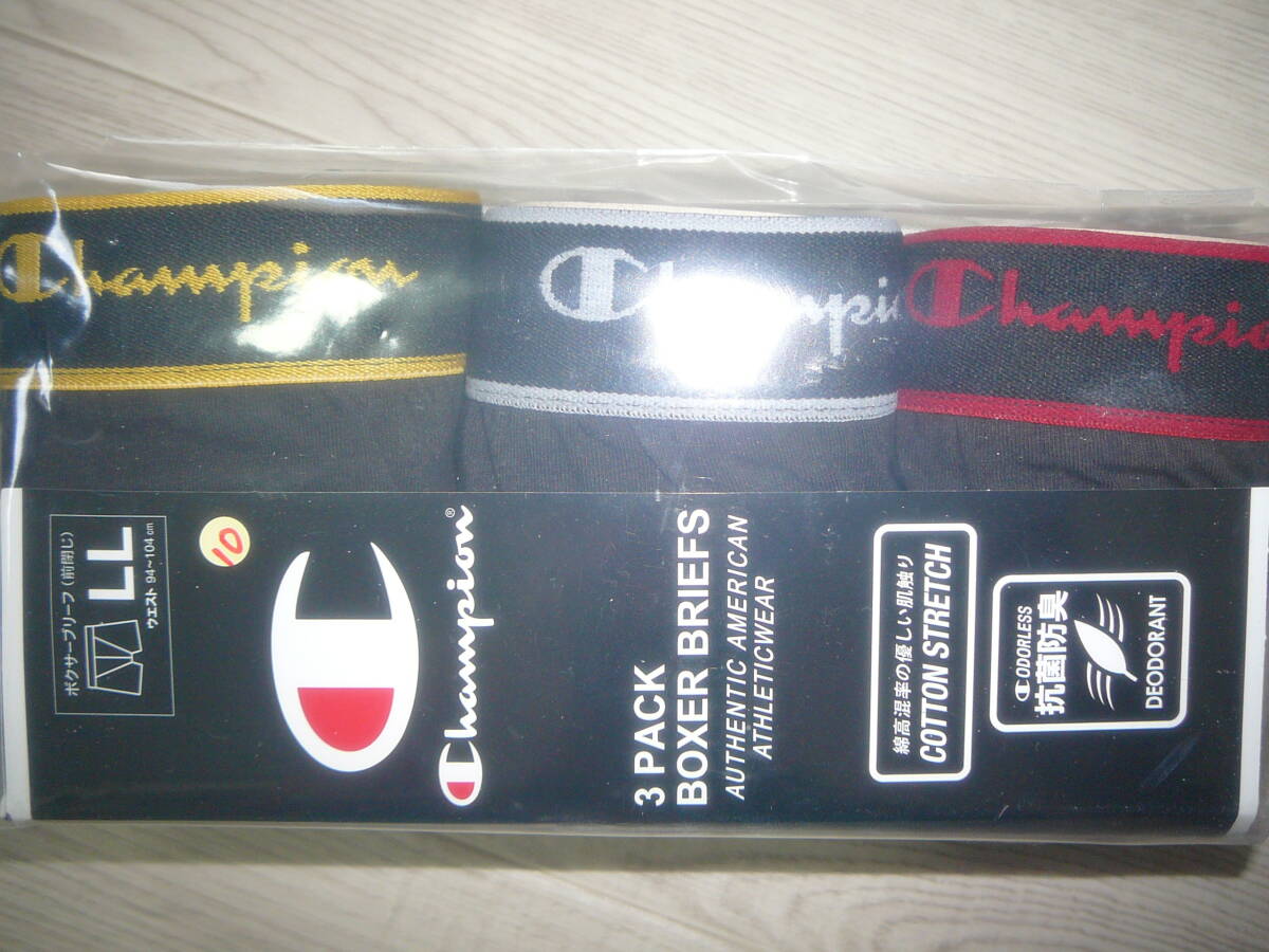 ●チャンピオンボクサーブリーフ3枚(LL)拍卖