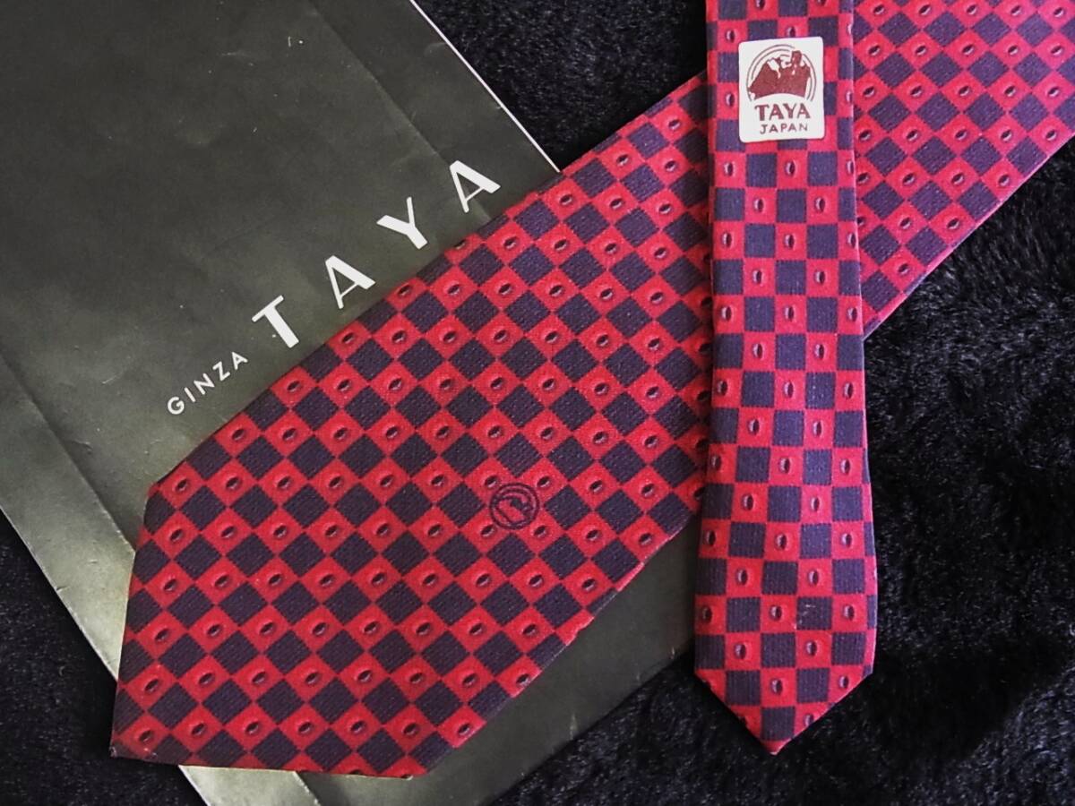 ■E0226N■在庫処分SALE■銀座の老舗TAYA田屋 ネクタイ★拍卖