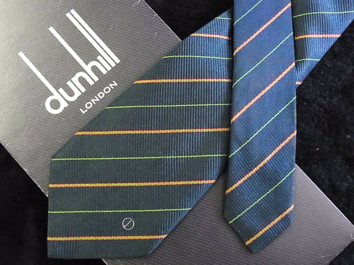 ■E0277■在庫処分SALE■【dunhill】ダンヒル【ストライプ 柄】ネクタイ★★拍卖