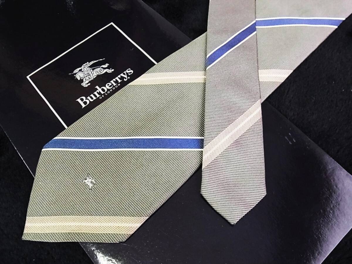 ■E0299■在庫処分SALE■バーバリー【刺繍ロゴ入】【BURBERRY LONDON】ネクタイ★★拍卖