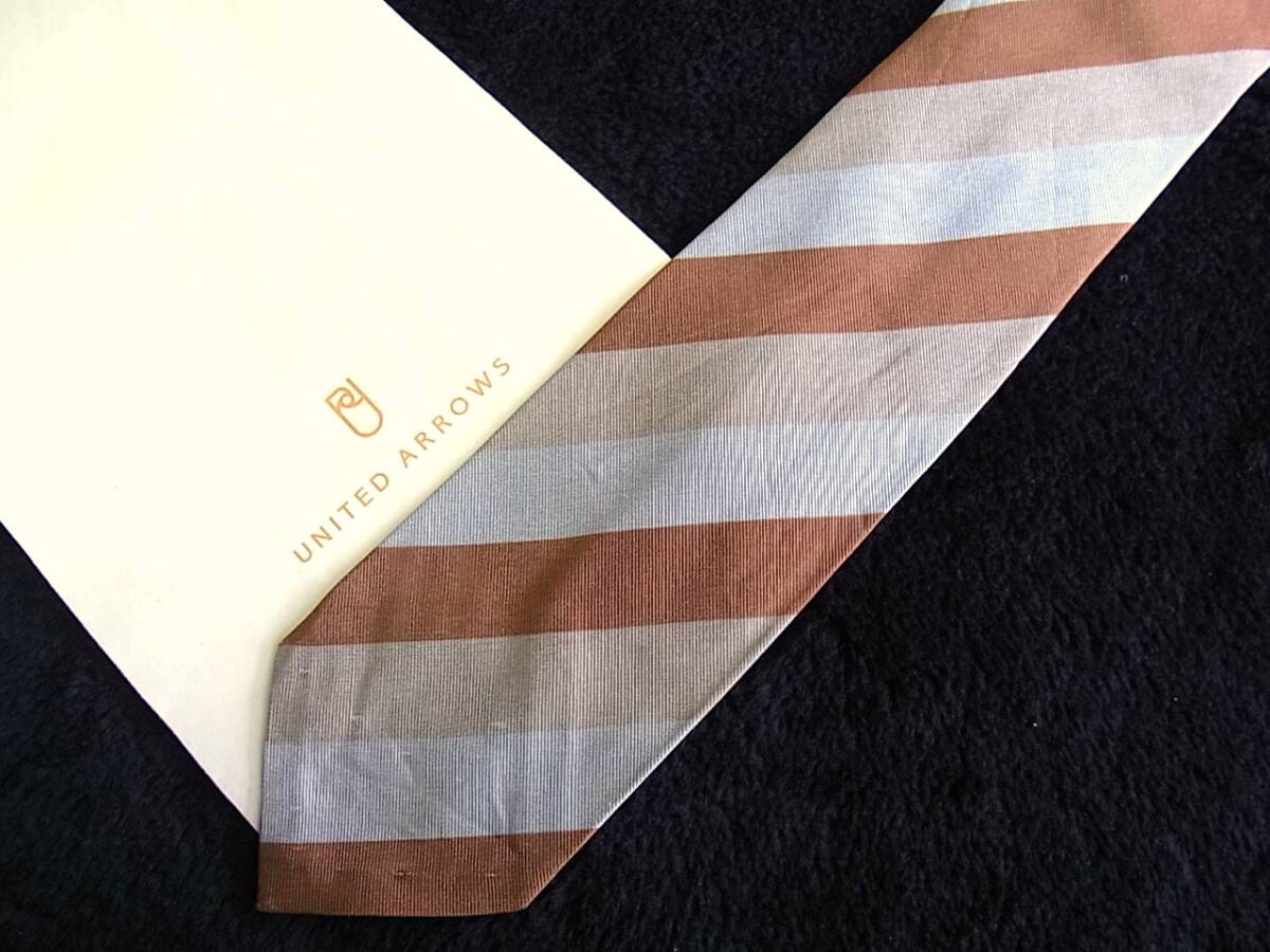 ■E0358■在庫処分SALE■フィオリオ【fiorio】×ユナイテッドアローズ ネクタイ★★拍卖