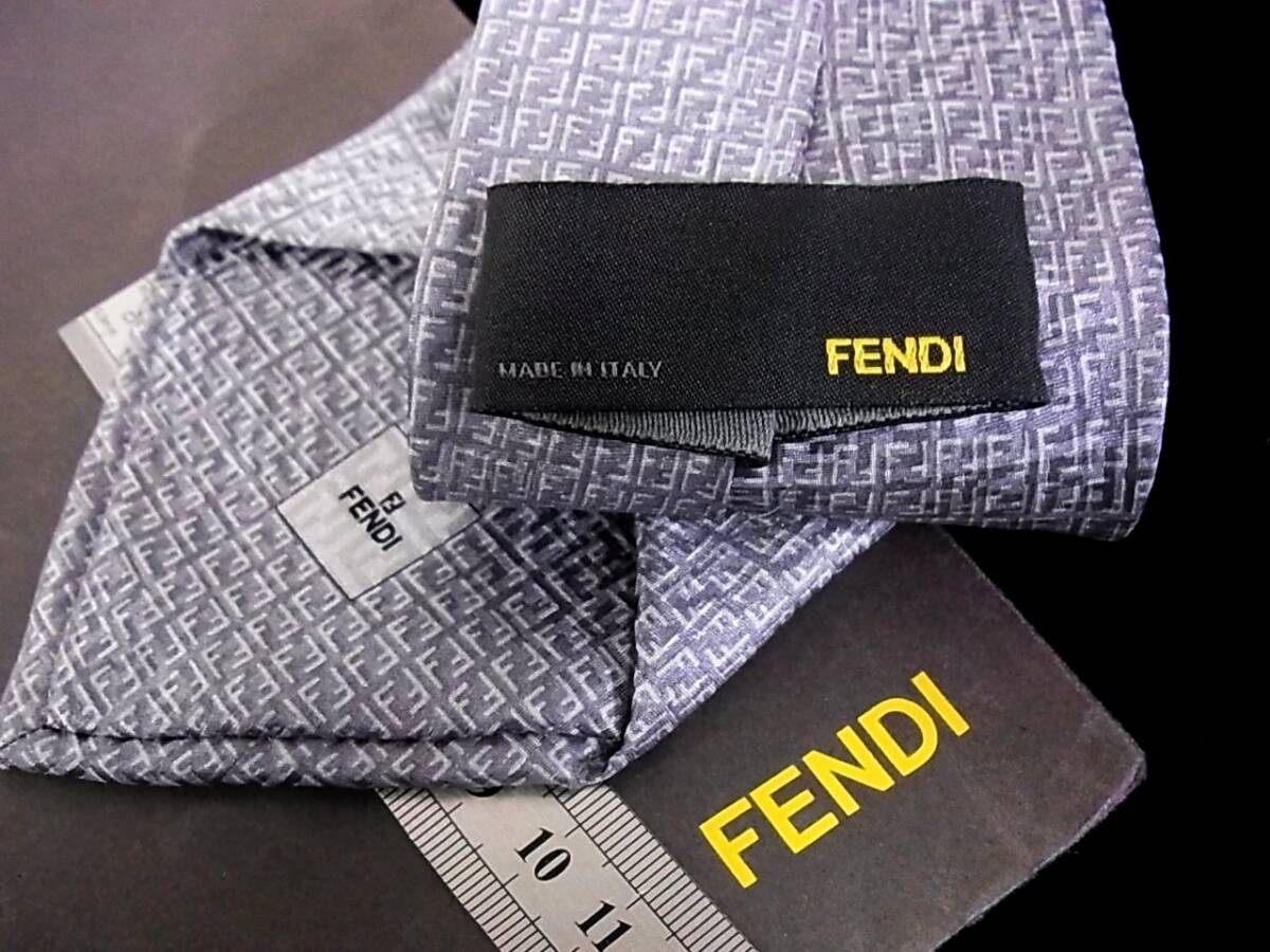■E0408■在庫処分SALE■フェンディ【総FFロゴ】【FENDI】ネクタイ★拍卖