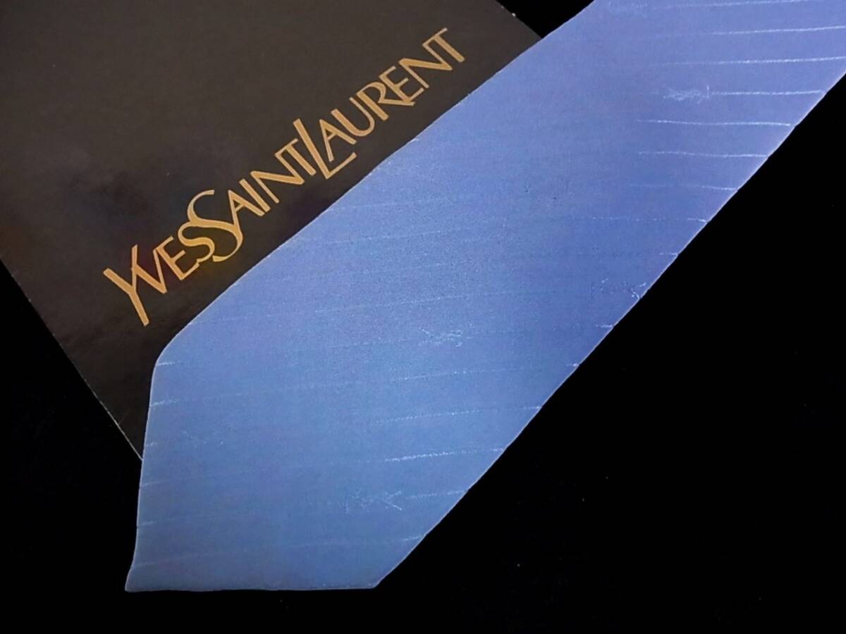 ■E0412■在庫処分SALE■【総YSLロゴ】サンローラン ネクタイ拍卖