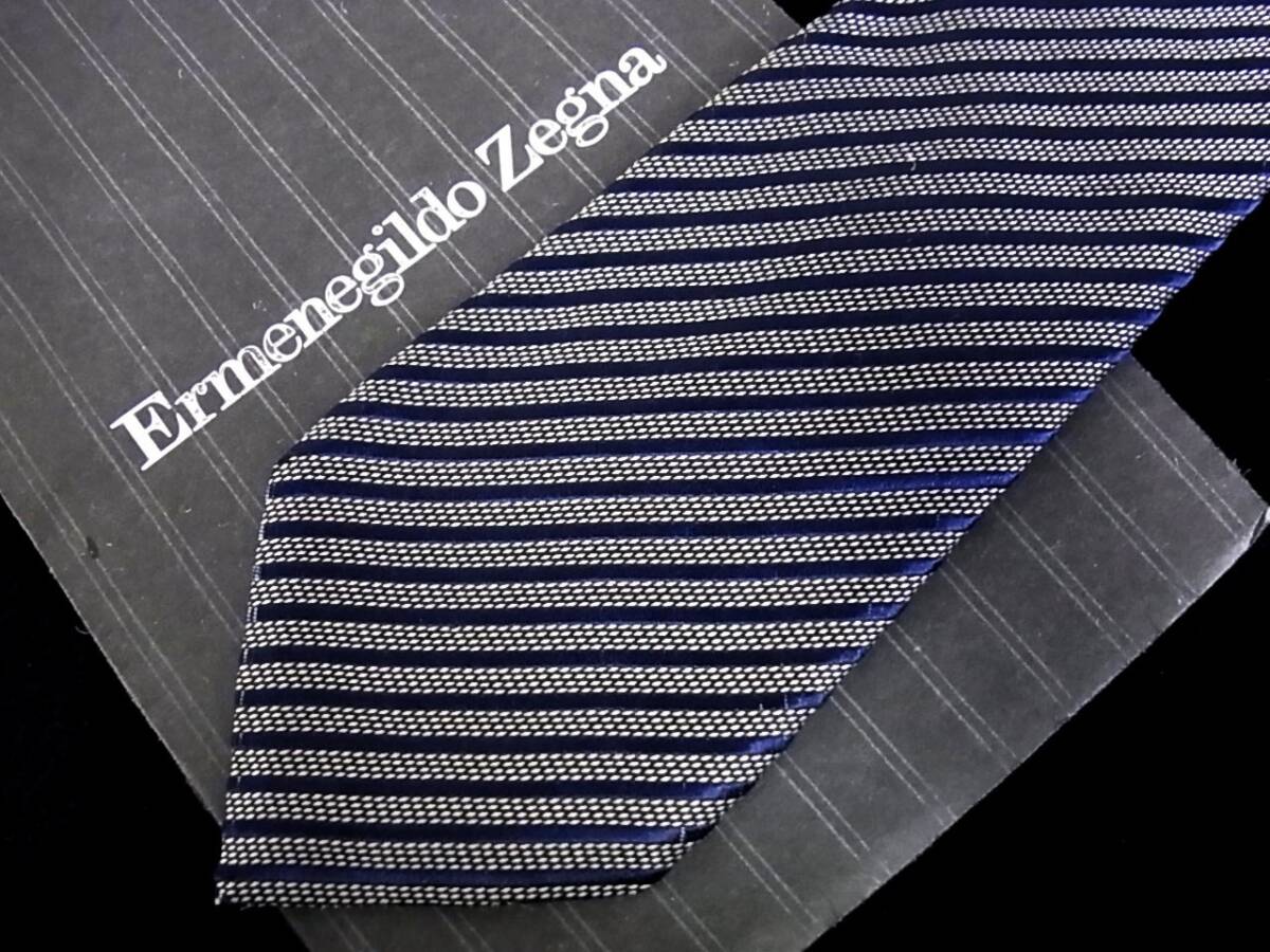 ■E0419■在庫処分SALE■【Zegna】ゼニア【ストライプ 柄】ネクタイ★拍卖