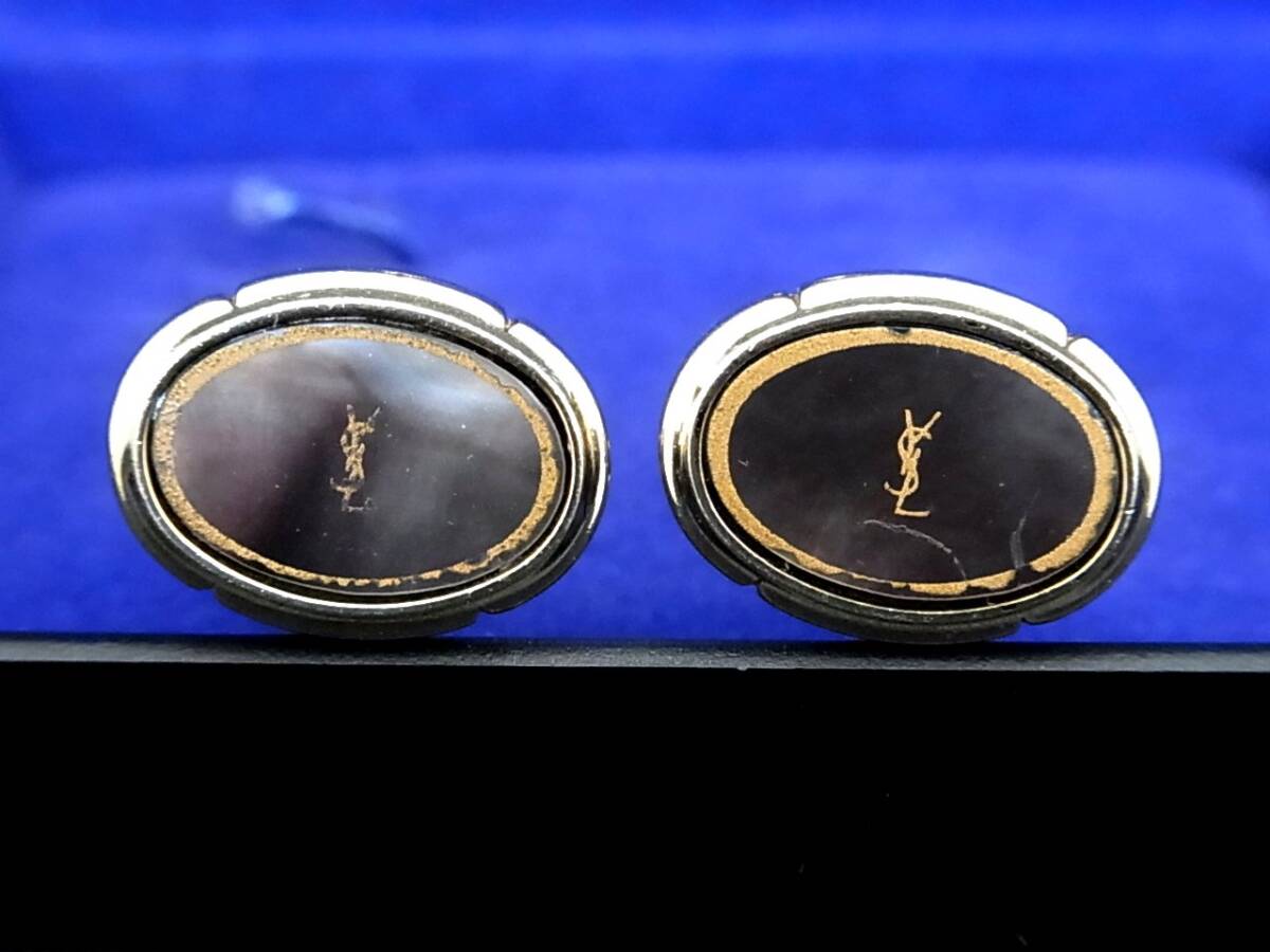 ■№0345■特売③■【YSL】サンローラン■カフス♪258拍卖