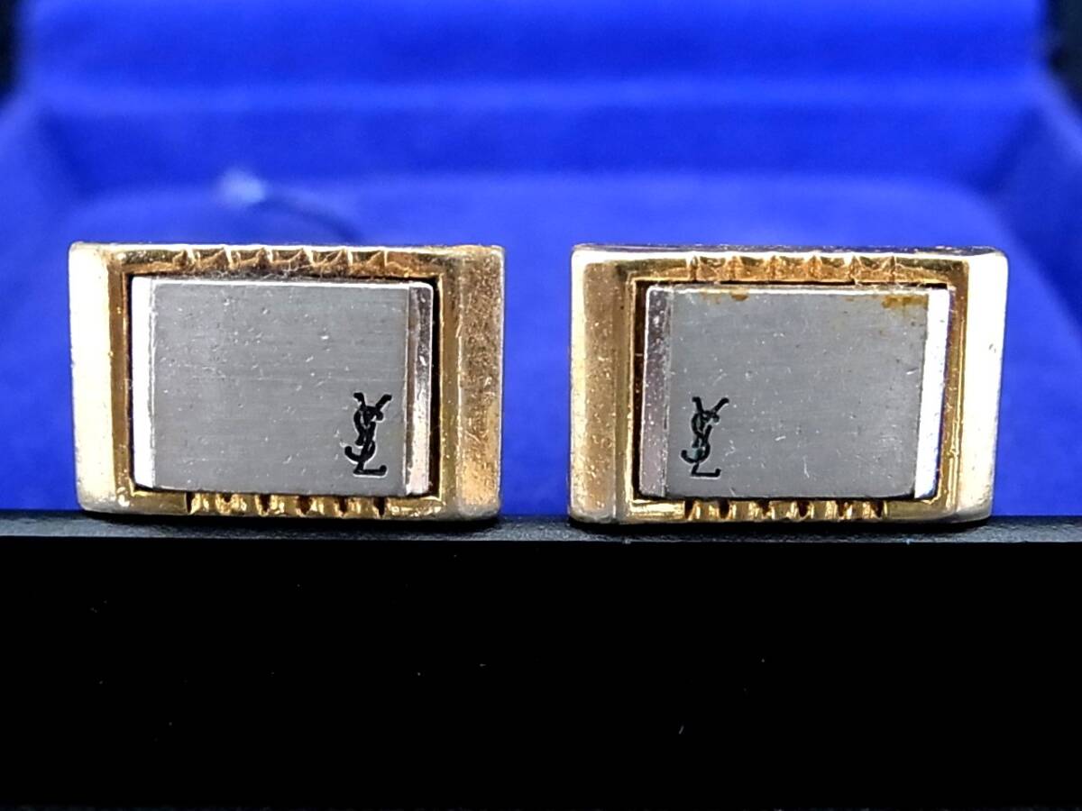 ■№0348■特売③■【YSL】サンローラン■カフス♪258拍卖