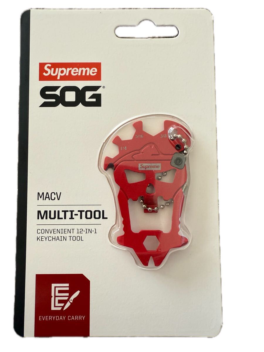 Supreme SOG MacV Tool Silver 未使用 未開封 シュプリーム 25SS 赤拍卖
