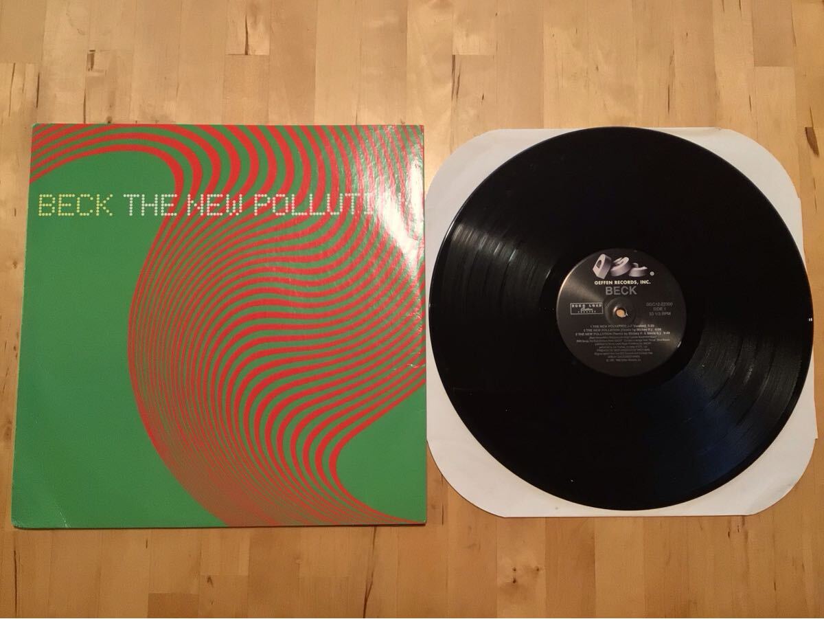 【12'EP】BECK / NEW POLLTION (DGC12-22300) / APHEX TWIN / DUST BROTHERS / 97年US盤拍卖