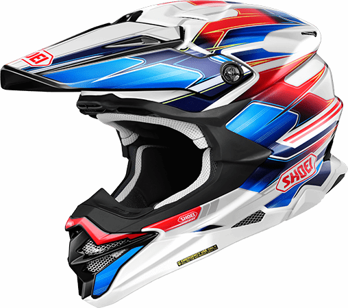 SHOEI オフロードタイプヘルメット VFX-WR ブイエフエックス-ダブリューアール SPARKLE スパークル TC-10 M 57cm拍卖