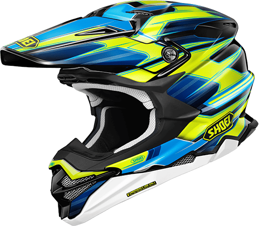 SHOEI オフロードタイプヘルメット VFX-WR ブイエフエックス-ダブリューアール SPARKLE スパークル TC-3 M 57cm拍卖