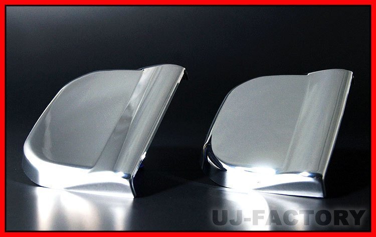 【即納!】★JB74W ジムニーシエラ バックドアヒンジカバー/リアゲートヒンジカバー(上下2個セット)★ABS製 ピカピカのメッキ鏡面仕上げ拍卖