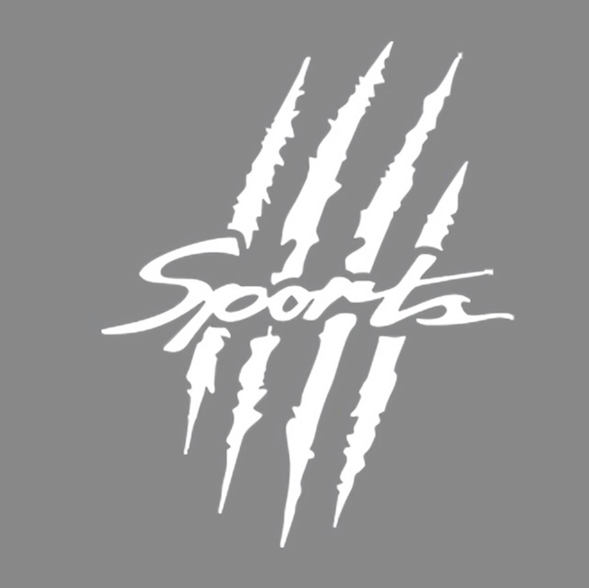 デカール 車用 モンスター 爪 ホワイト 白 シール 15cm スポーツ ビニール 防水 おもしろ おしゃれ バイク オートバイ 2D ステッカー t7966拍卖