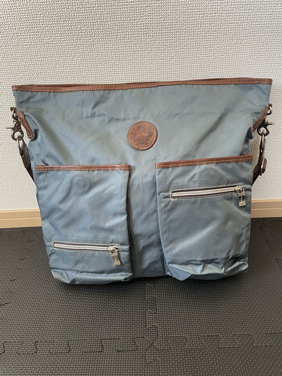 ★状態良好 オロビアンコ 2way ショルダーバッグ トートバッグ ブルー★拍卖