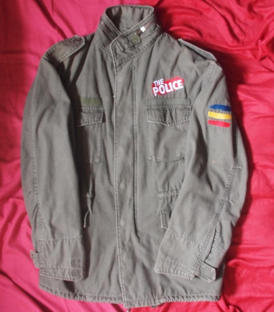 THE POLICE ザ・ポリスのジャパン来日公演時に極少数制作された『幻の超激レアM-65ジャケット』です♪スティング拍卖