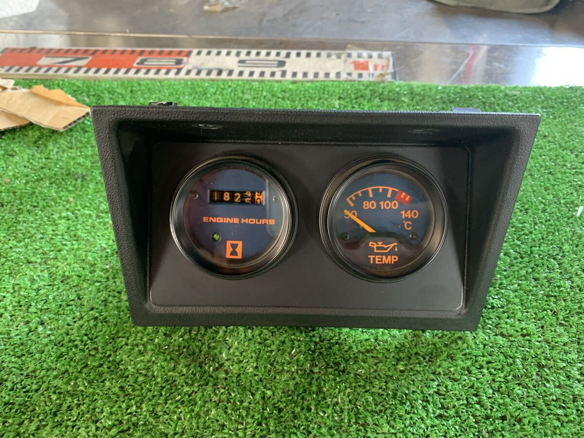 全国送料無料 激レア ライジングレンジャー 油温計 エンジンアワーメーター 上部パネル純正拍卖