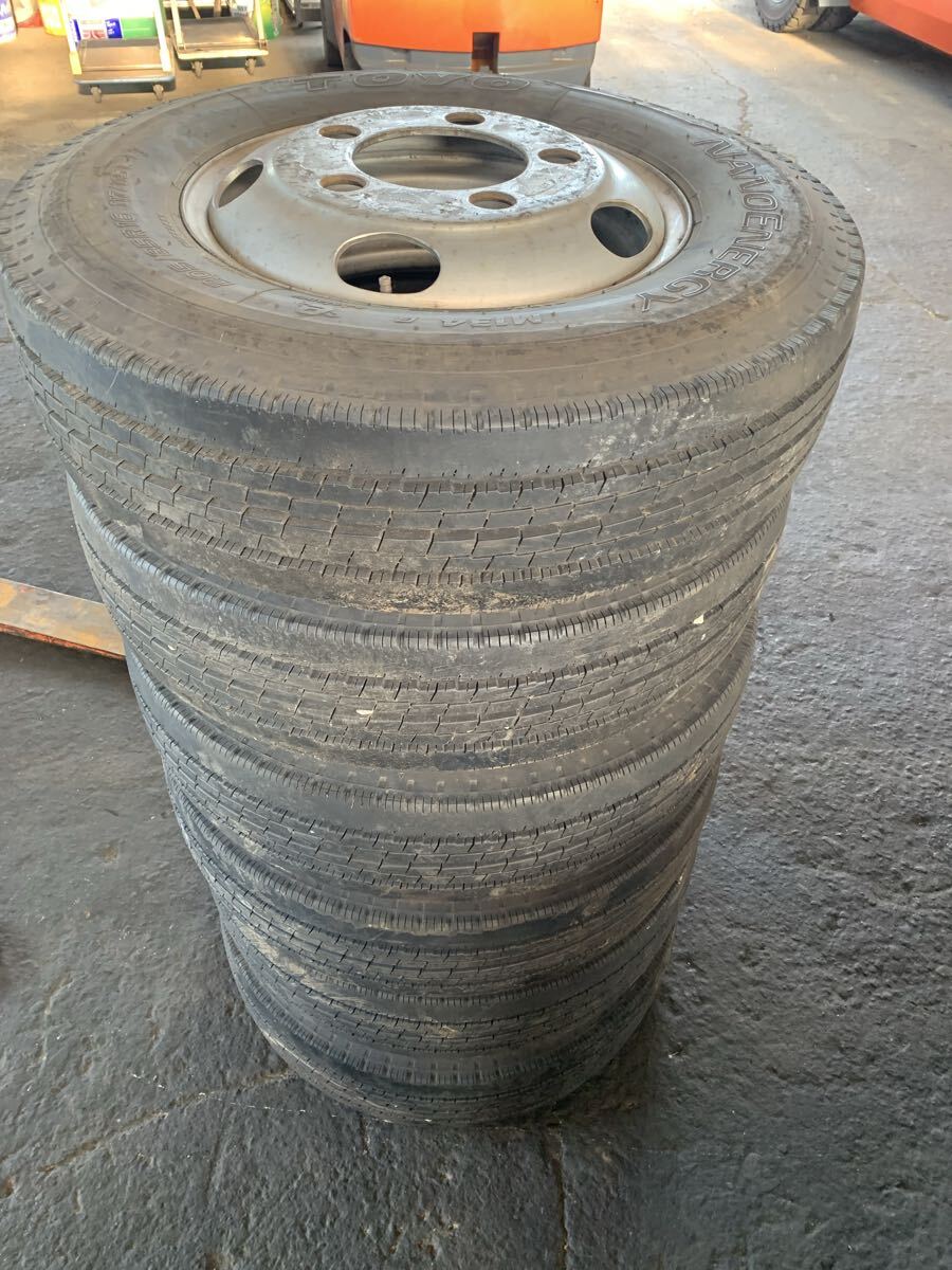 205/85R16 ローザ キャンター ラジアルタイヤ 5穴 6本 拍卖