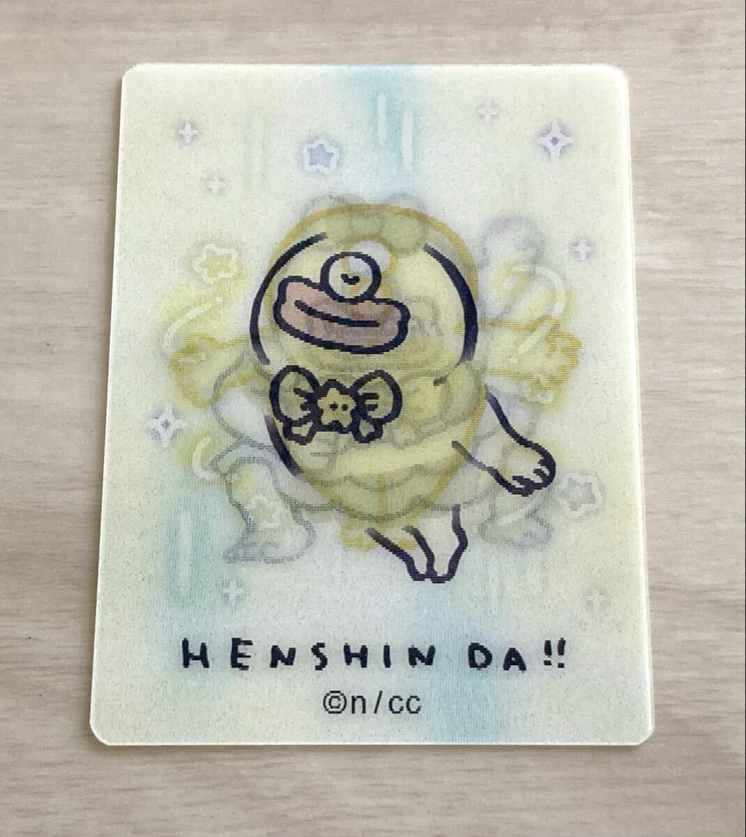 【ちいかわ〜まじかるちいかわ、トレーディング HENSHIN!! レンチキュラーカード、オデ】2024.10.25、レア!拍卖