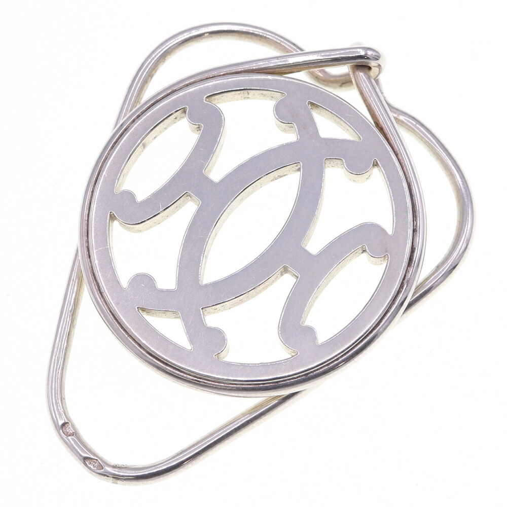 エルメス マネークリップ キスH ビルクリップ SV スターリングシルバー925 中古 札留め ヴィンテージ Hモチーフ メンズ拍卖