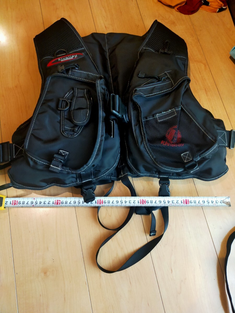 リバレイ ライフジャケット フローティングベスト LLサイズ フィッシングベスト拍卖