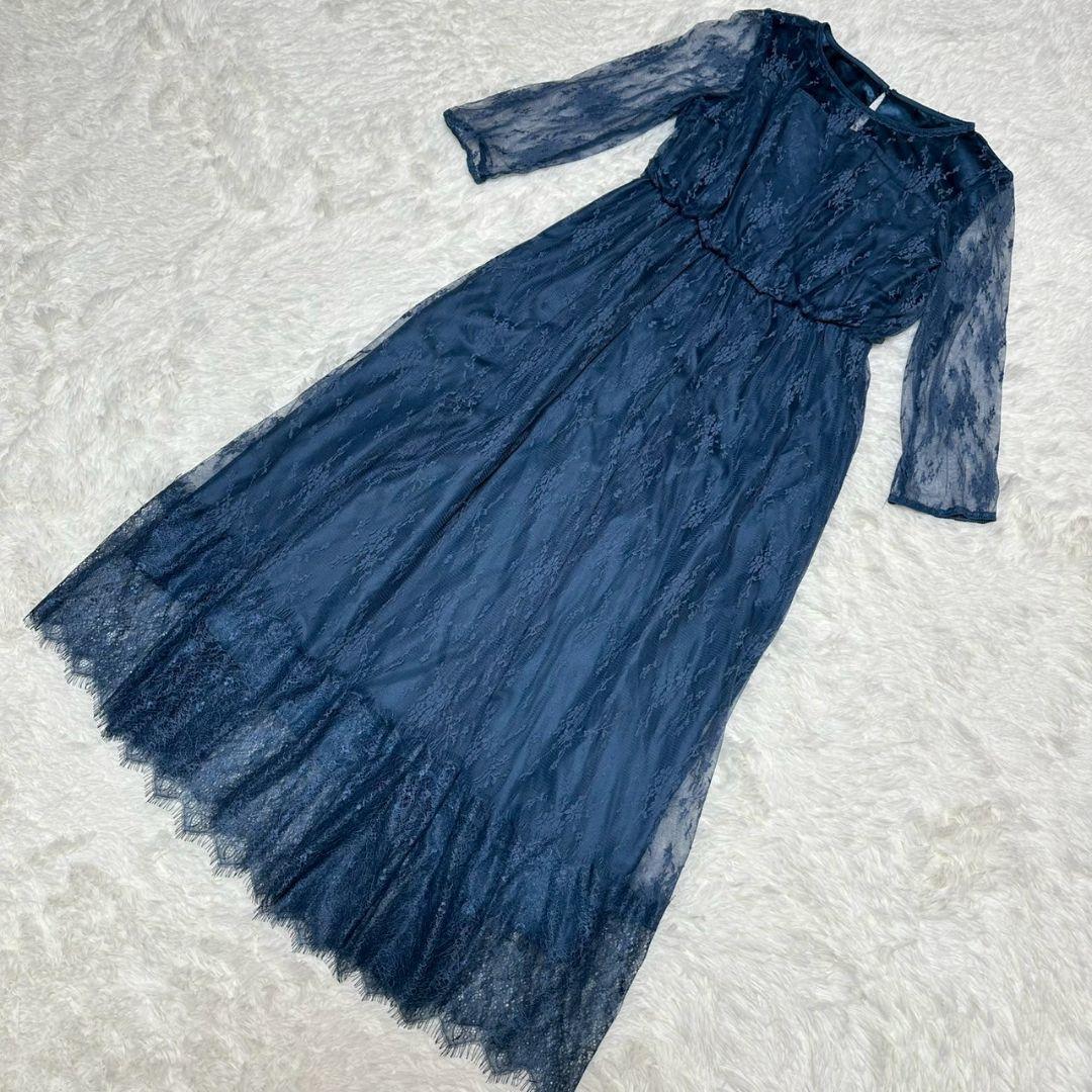 【LAMAISON】/アーバンリサーチ/ロングワンピース/レース/長袖/トップス拍卖