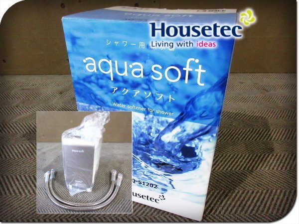 ■未使用品■Housetec/ハウステック■aqua soft/アクアソフト■シャワー用軟水器■AQ-S1202■ymm3740k拍卖
