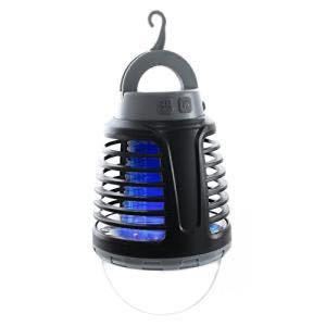 USB充電式 電撃殺虫器 LED ライト 蚊取器 殺虫灯 2in1 キャンプ アウトドア ブラック ライト付殺虫器拍卖