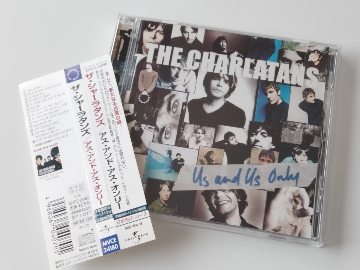 【美品/見本盤】ザ・シャーラタンズ THE CHARLATANS / Us and Us Only 帯付CD MVCE24180 99年6th,ボートラ3曲追加,Forever,90's UK ROCK,拍卖