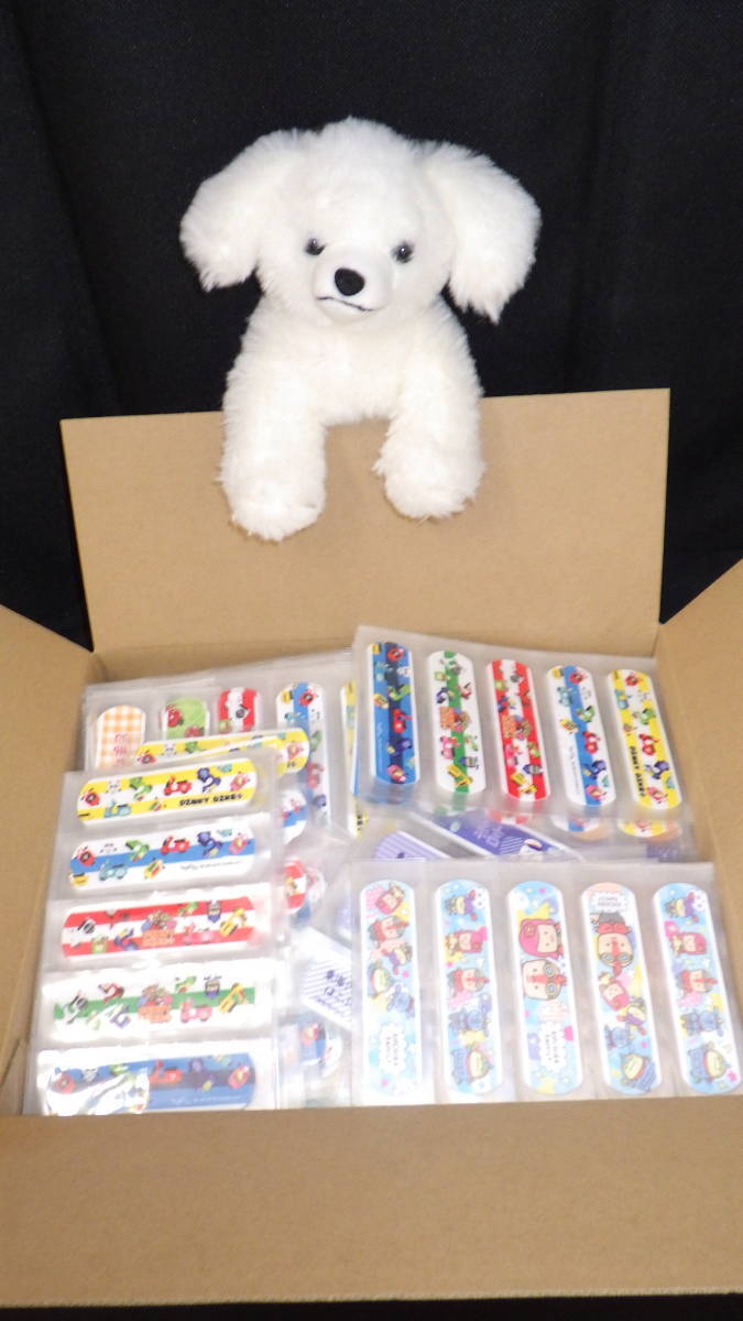 キャラクター絆創膏 大量まとめて。中の柄はお任せ発送です 完全日本拍卖