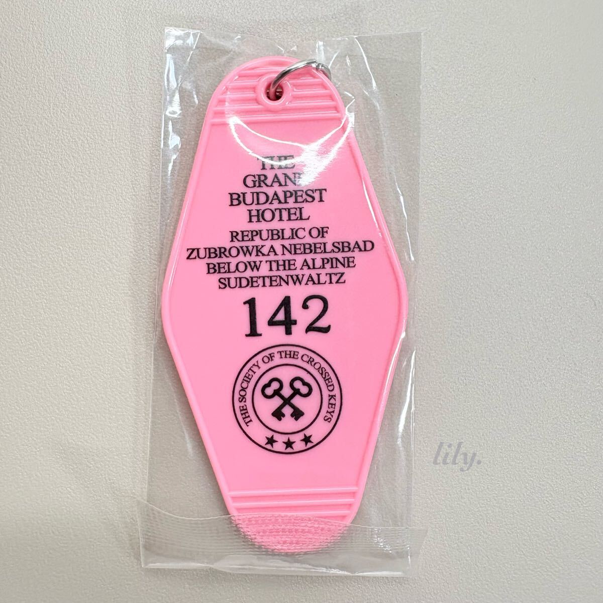 新品【キーホルダー】キータグ グランドブダペストホテル 142拍卖
