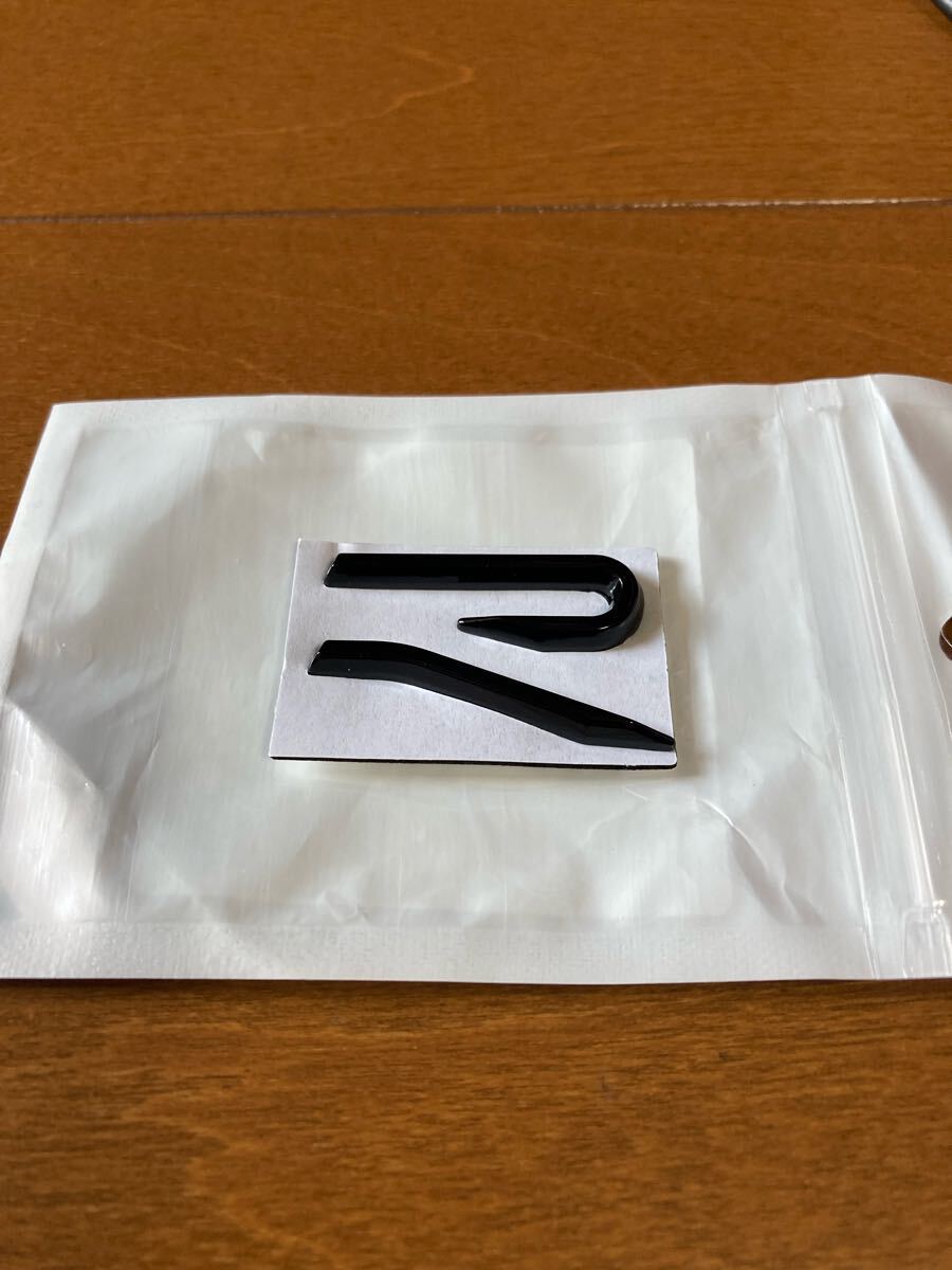 【送料無料】VW Volkswagen フォルクスワーゲン GOLF ゴルフR R-Line Rアドバンス エンブレム(小) ステッカー ブラック拍卖