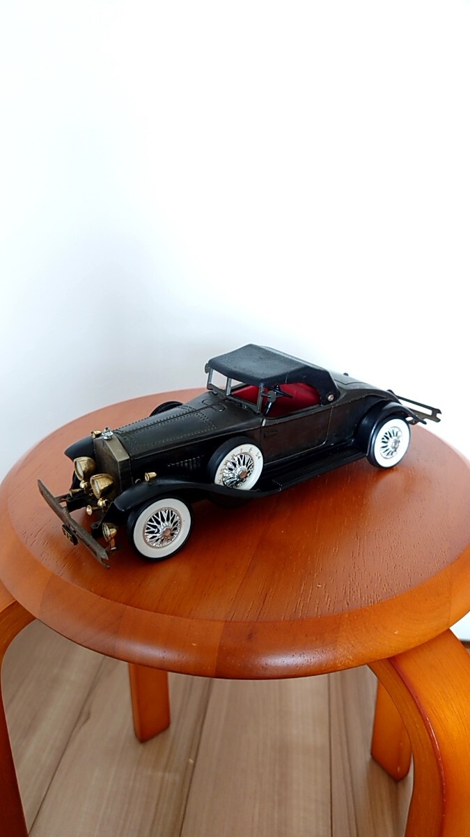 クラシックカー ロールスロイス 昭和レトロヴィンテージラジオ1931年インテリア1/8サイズミニカー拍卖