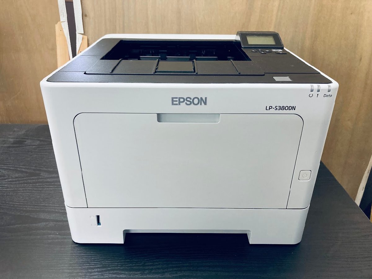 ◎【ジャンク】中古レーザープリンタ エプソン【EPSON LP-S380DN】中古トナー/現像ユニット/感光体ユニット付き◎2508051拍卖