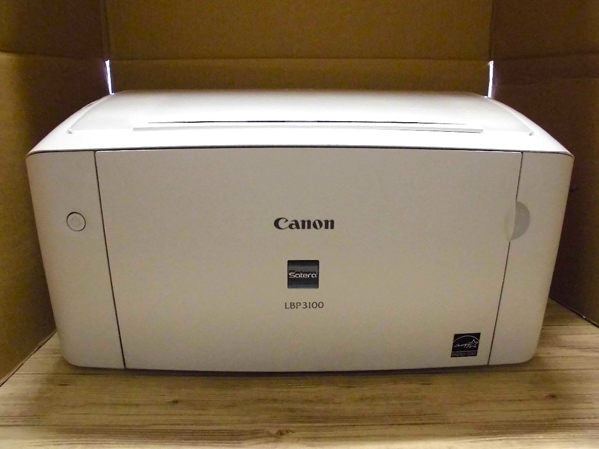 ♪中古レーザープリンタ キャノン【Canon LBP3100】トナーなし♪2507091拍卖