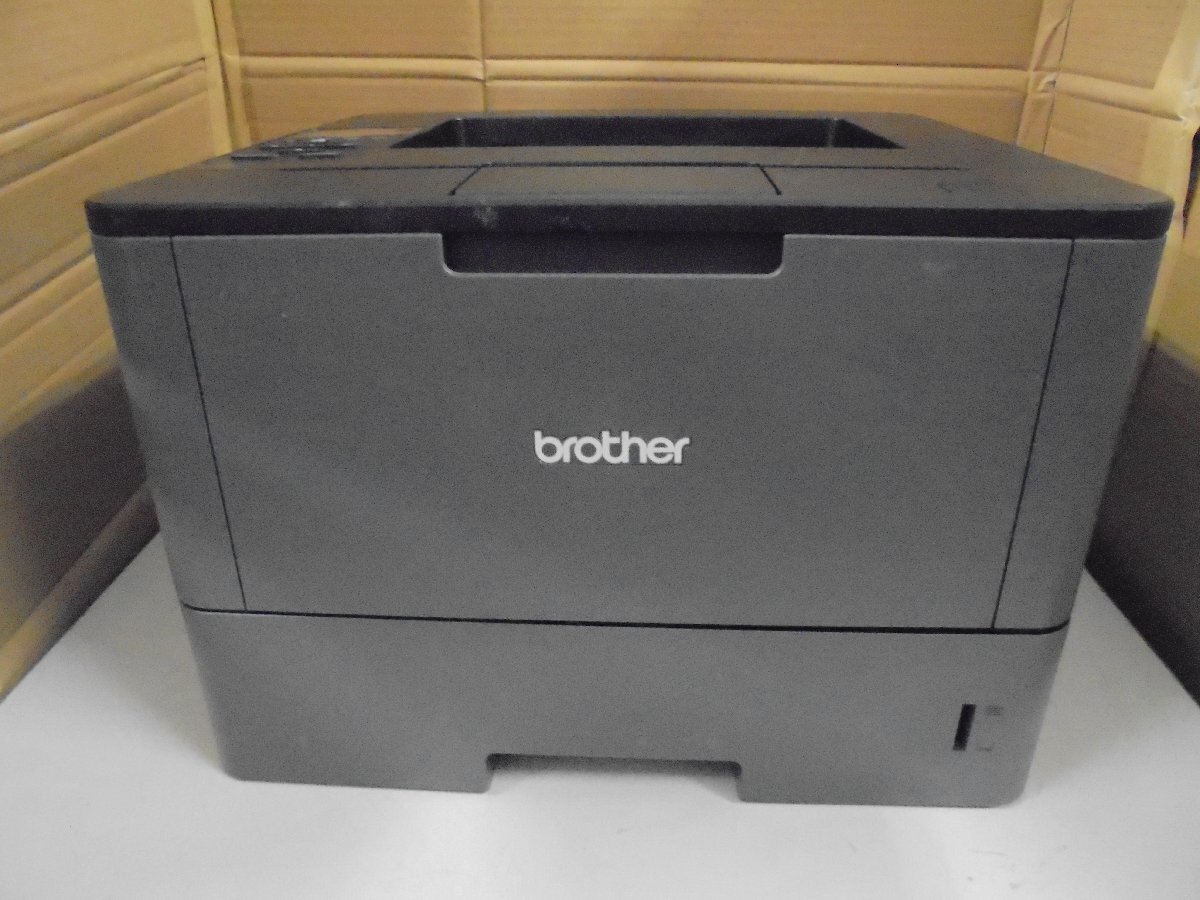 ◎中古レーザープリンタ【Brother HL-L5200DW】WIFI(無線LAN)機能付き トナー/ドラムなし◎2508231拍卖