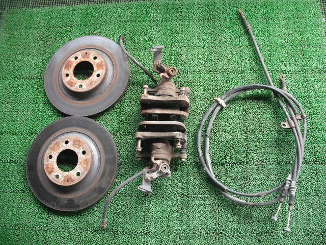 『B277』SE3P 13B RX8 RX-8 タイプS 左右 リアキャリパー,リアローター,ブレーキパッド サイドブレーキワイヤー d52z拍卖