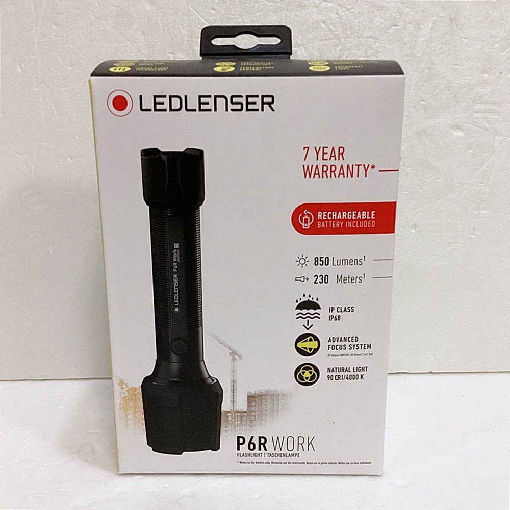 HO1 未使用品 LED LENSER レッドレンザー LEDライト P6R Work ③拍卖