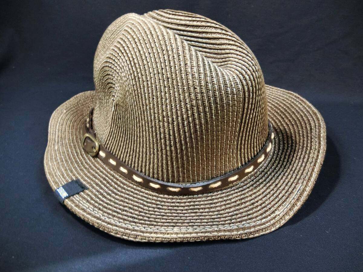 SUBLIME サブライム 帽子 中折れ帽 茶色 中古品拍卖