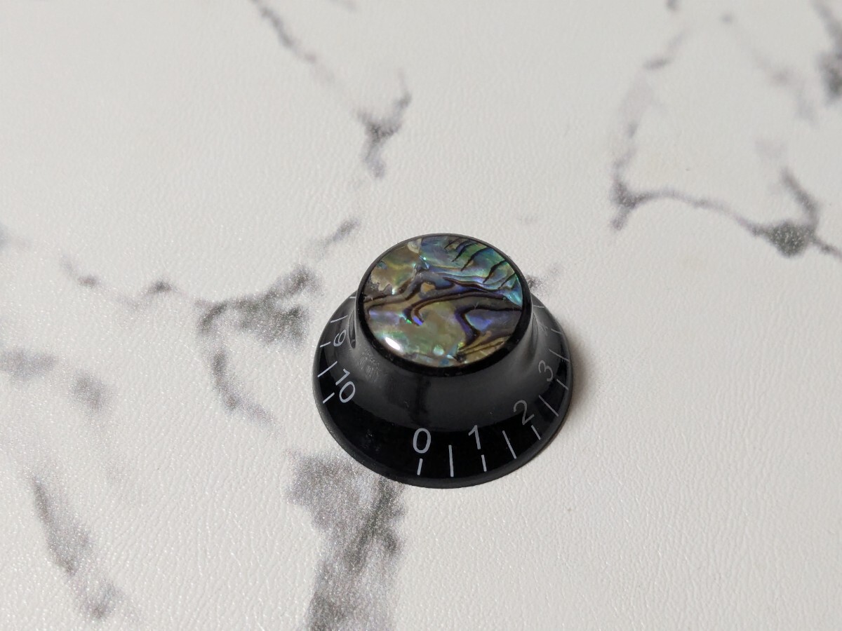 ハットノブ 黒 アバロン 1個拍卖