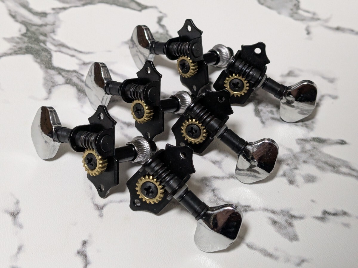 ギター用 ペグ 3:3 未使用品 オープンタイプ 拍卖