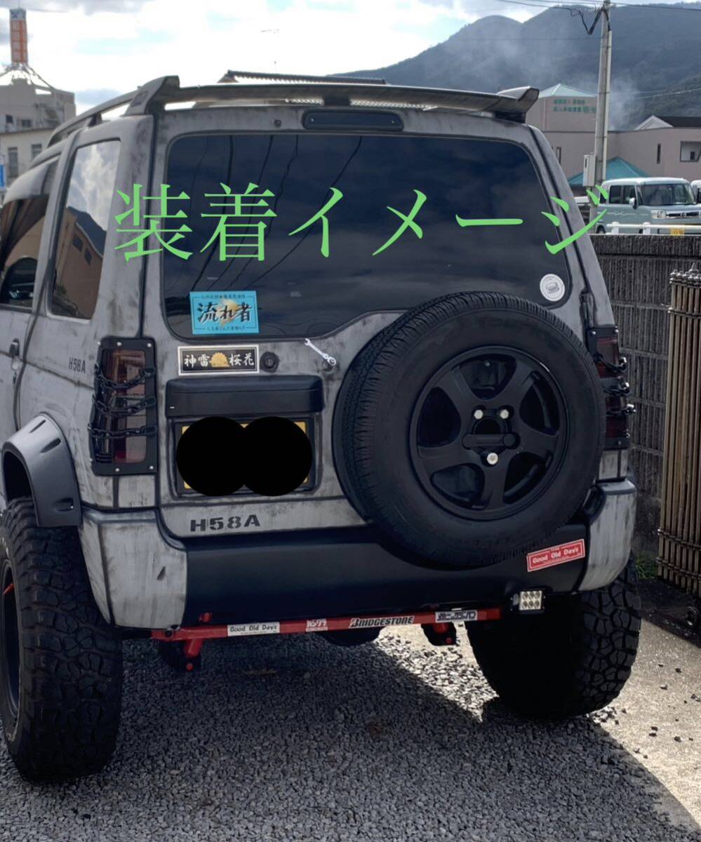 スズキ ジムニーjb23 ジムニーシエラjb43 テールランプガード 左右拍卖