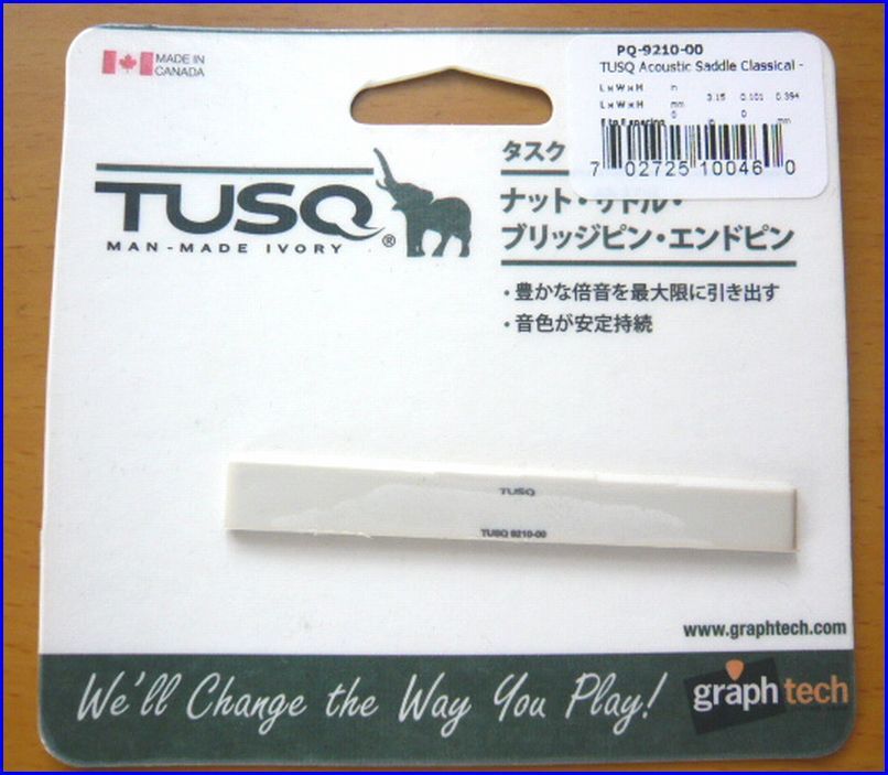 TUSQ タスク サドルクラシックギター グラフテックPQ-9210-C0 拍卖