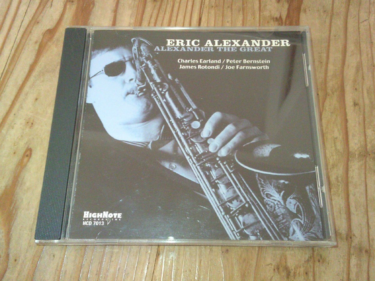 CD:ERIC ALEXANDER ALEXANDER THE GREAT エリック・アレキサンダー:HighNote拍卖