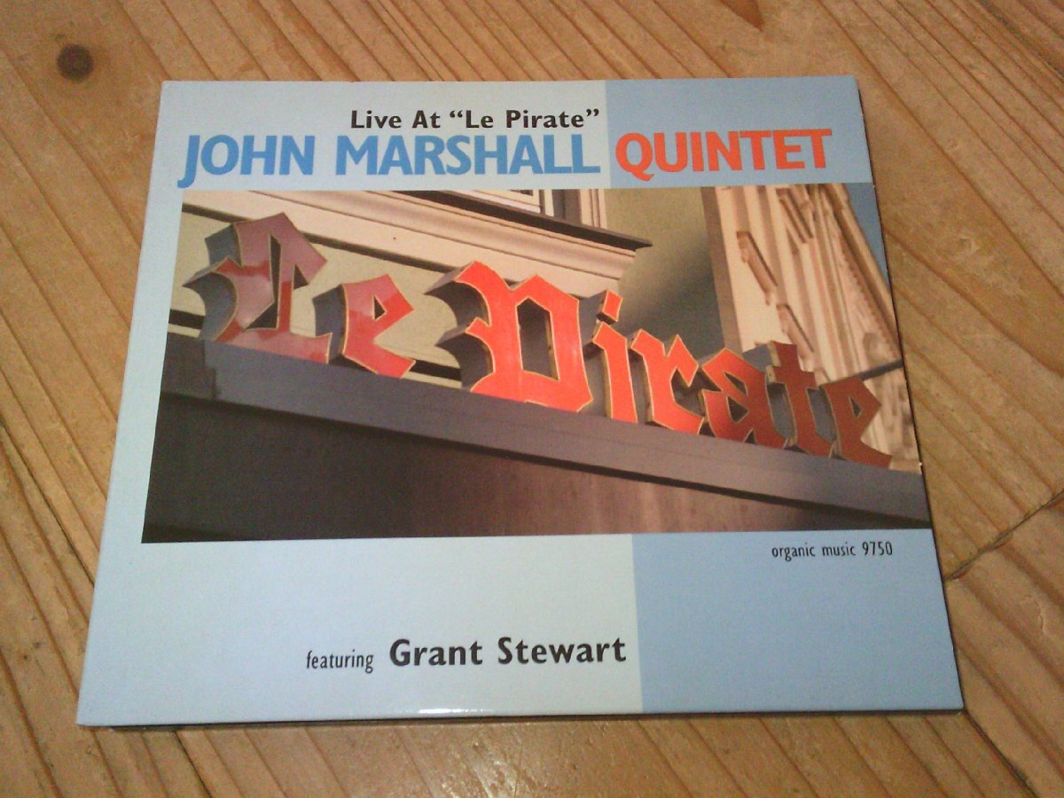 CD:JOHN MARSHALL QUINTET LIVE AT LE PIRATE ジョン・マーシャル:デジパック仕様拍卖