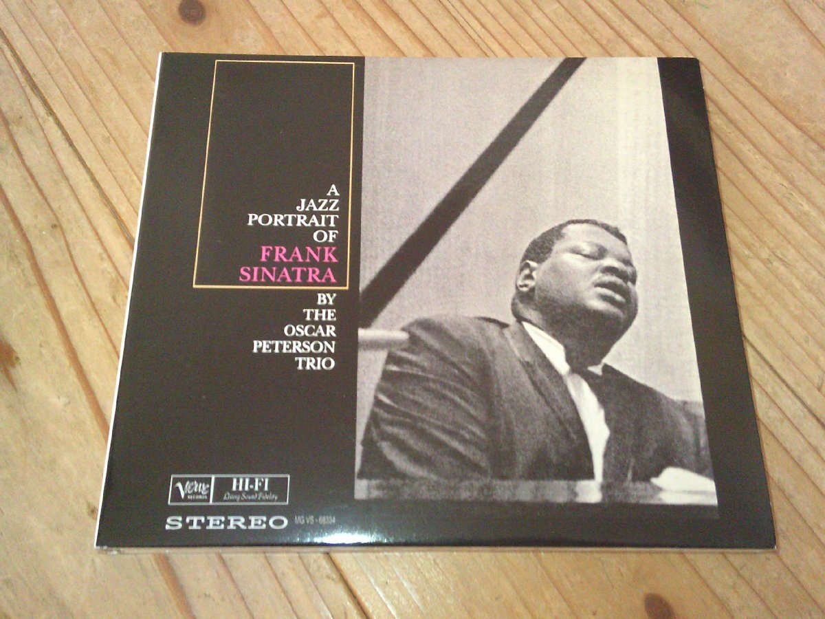 CD:THE OSCAR PETERSON TRIO A JAZZ PORTRAIT OF FRANK SINATRA オスカー・ピーターソン:デジパック仕様拍卖