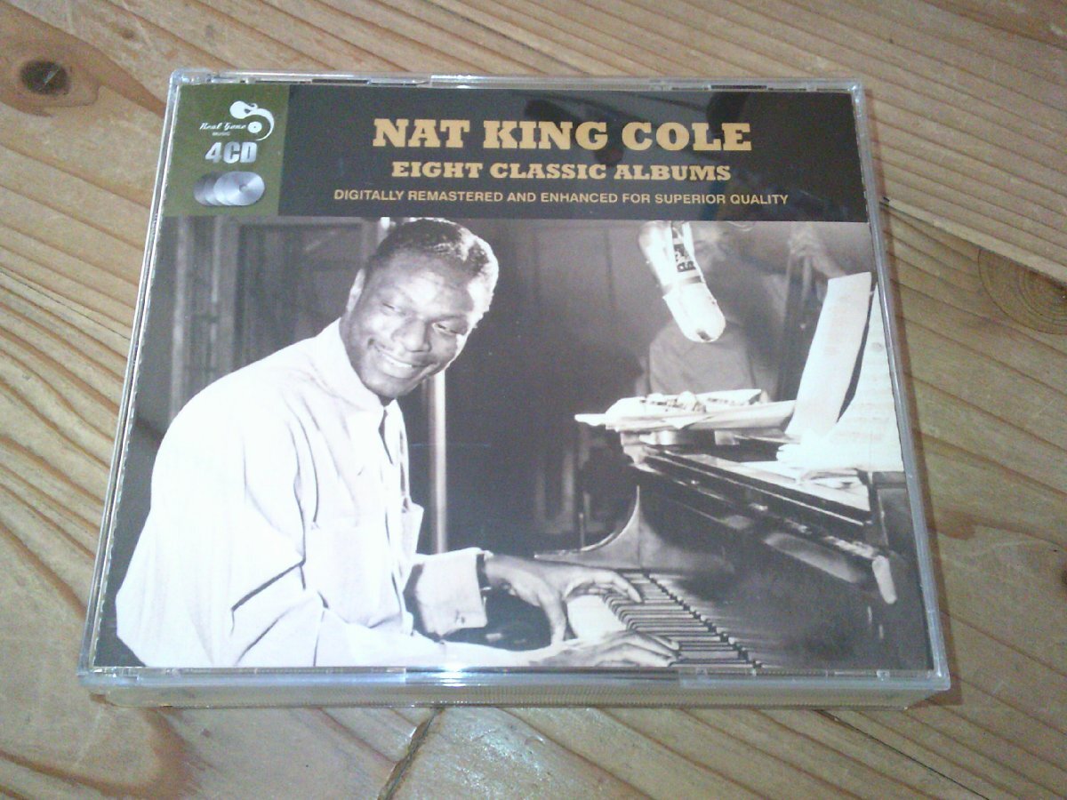 CD:NAT KING COLE EIGHT CLASSIC ALBUMS ナット・キング・コール:4枚組拍卖