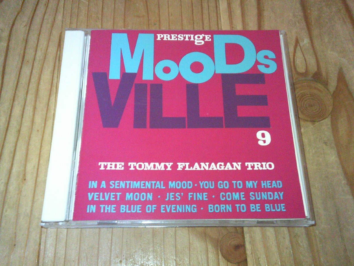 CD:THE TOMMY FLANAGAN TRIO Moods Ville 9 トミー・フラナガン拍卖