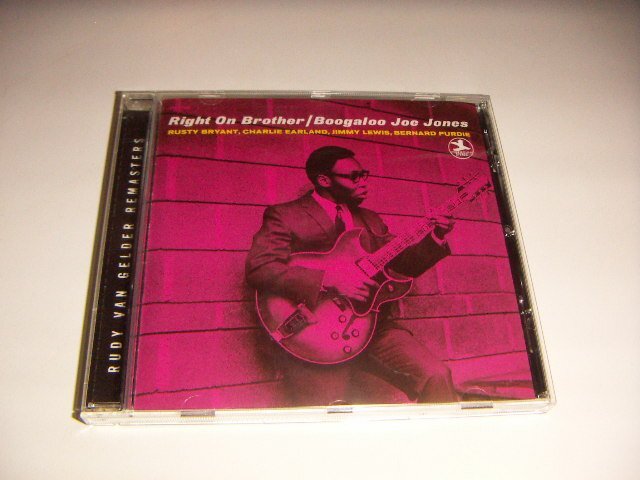 CD:Right on Brother Ivan Boogaloo Joe Jones アイヴァン・ブーガルー・ジョー・ジョーンズ:デジタルリマスター:PRESTIGE拍卖