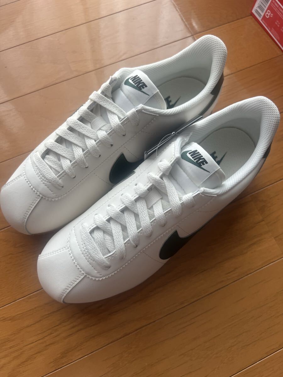 ナイキ NIKE コルテッツ 白緑新品未使用箱付きです。25.5センチ拍卖